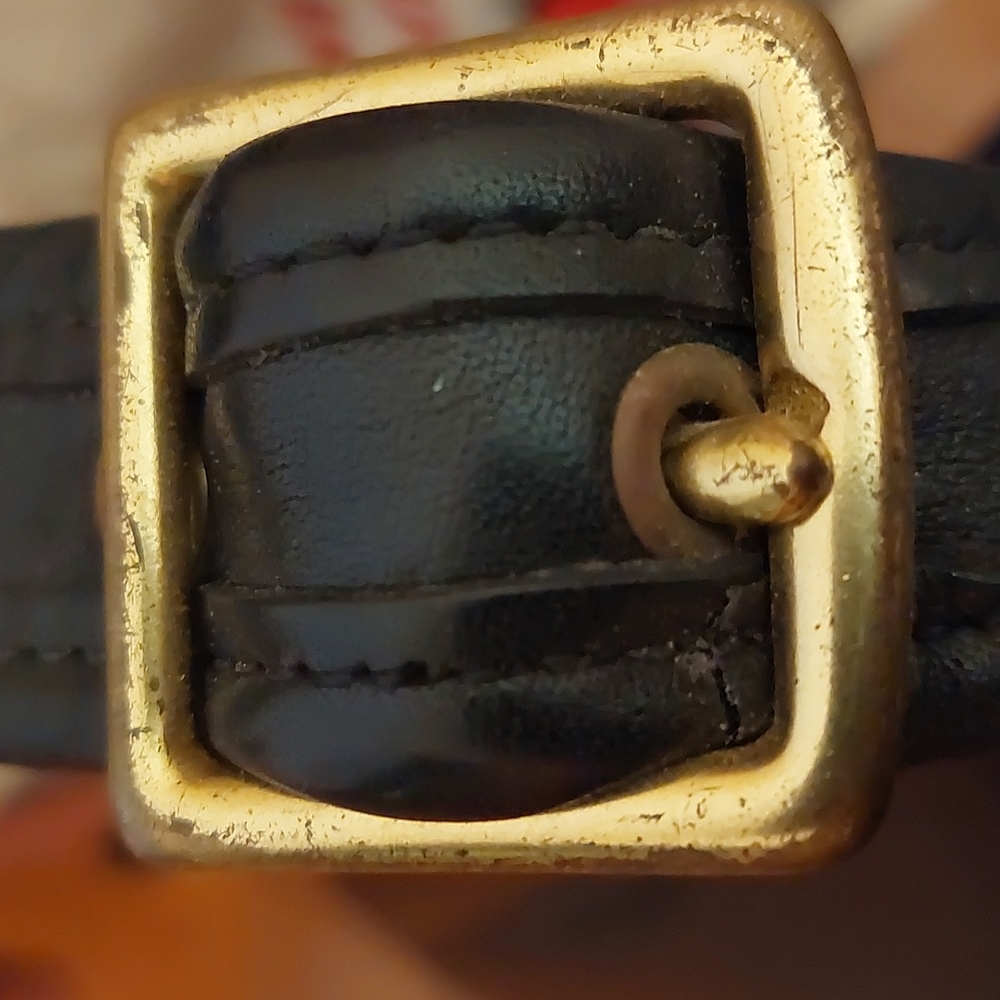 VINTAGE-COACH Shoulder strap/crossbody leather purse Please look at ALL pics!!!! - Picture 11 of 12